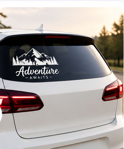 Car decals and stickers